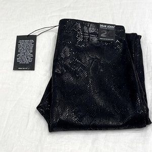 NWT Dear John Snake High Rise Legging